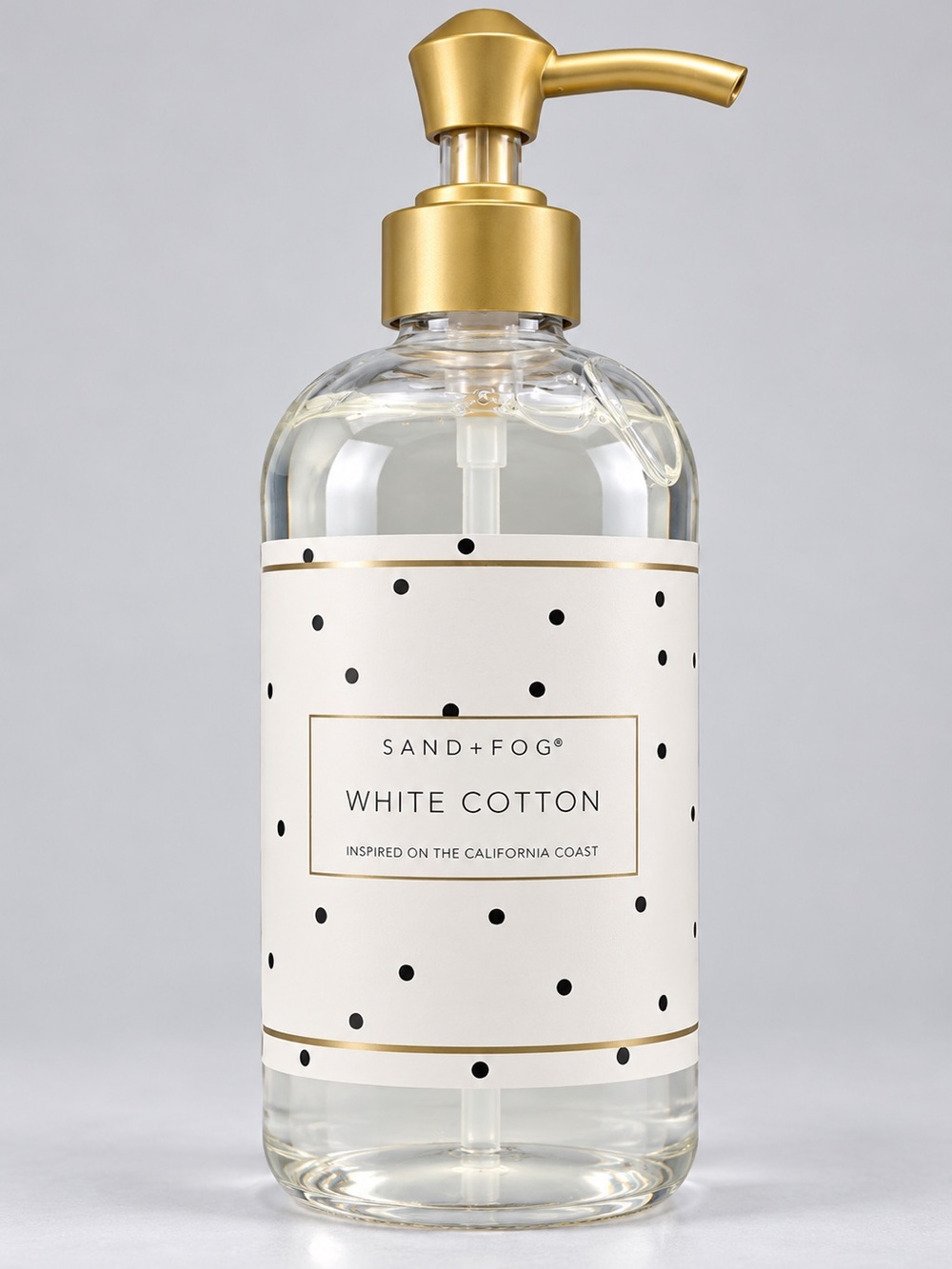 White Cotton Scented Hand Soap – Fresh Clean Linen Fragrance – 15.7 fl oz